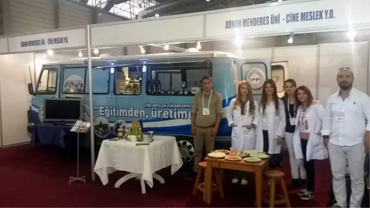 Adü Çine Meslek Yüksek Okulu Foodex 2014 Fuarı\'nda