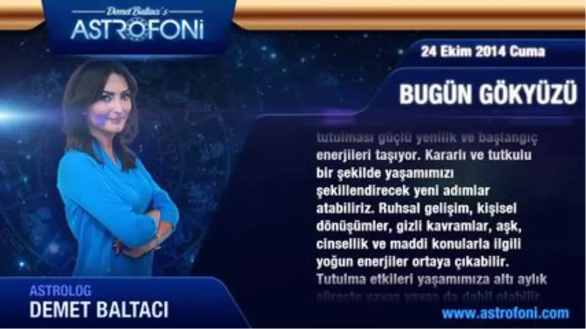 Balık Burcu, Günlük Astroloji Yorumu,24 Ekim 2014