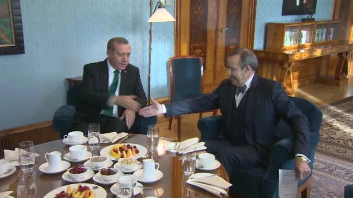 Erdoğan, Estonya Cumhurbaşkanı Ilves\'le Görüştü