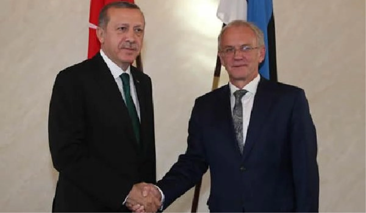 Erdoğan, Estonya Parlamentosu Başkanı Nestor\'u Ziyaret Etti