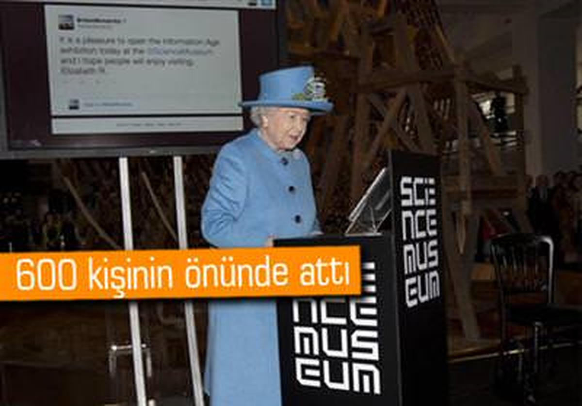 İngiltere Kraliçesi İlk Tweet\'ini Attı