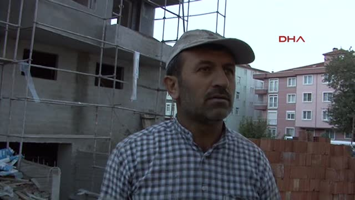 İnşaat Mühürlenmek İstenince 10 İşçi İntihar Etmek İstedi