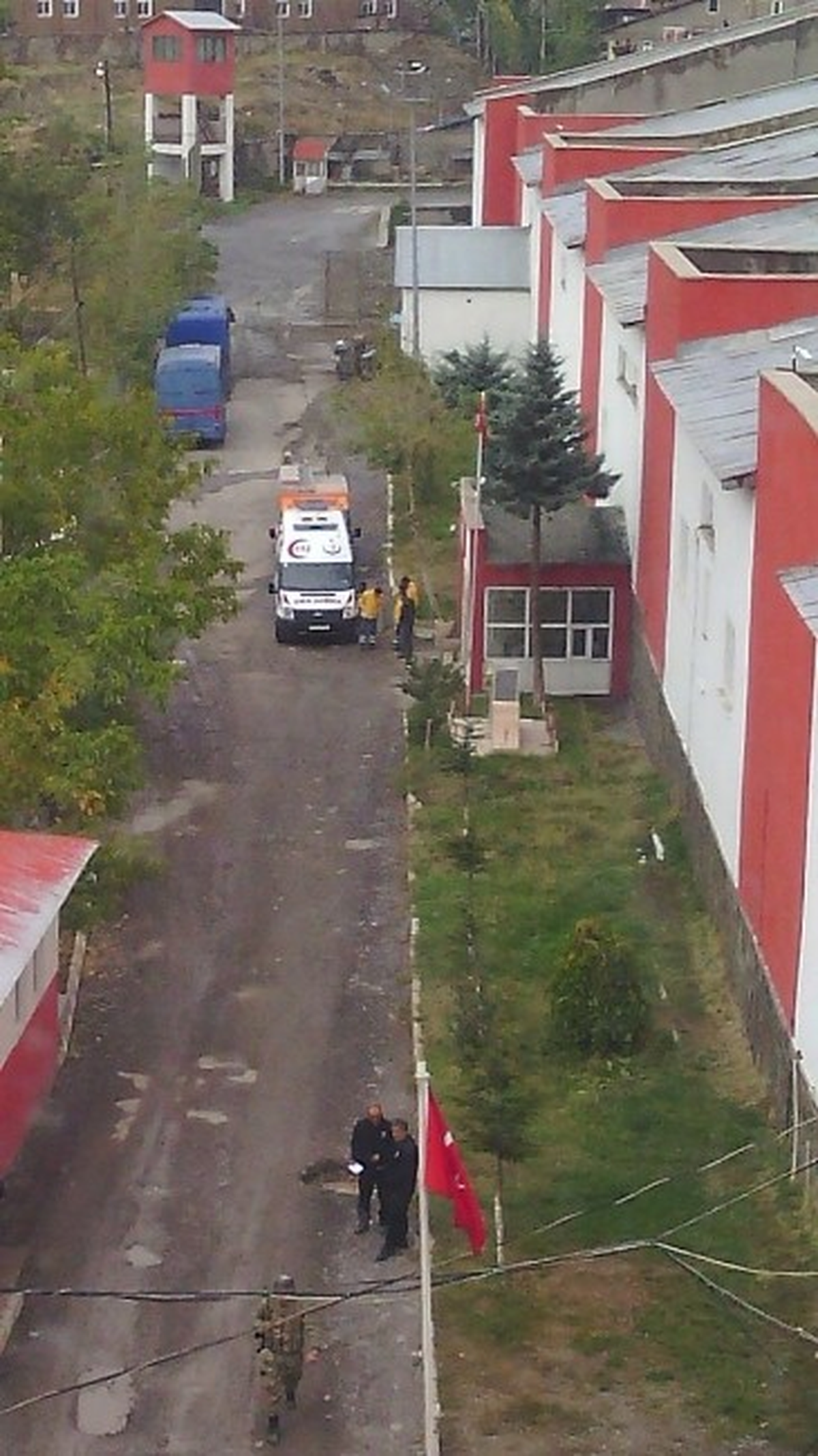 Kapalı Cezaevinde Tatbikat