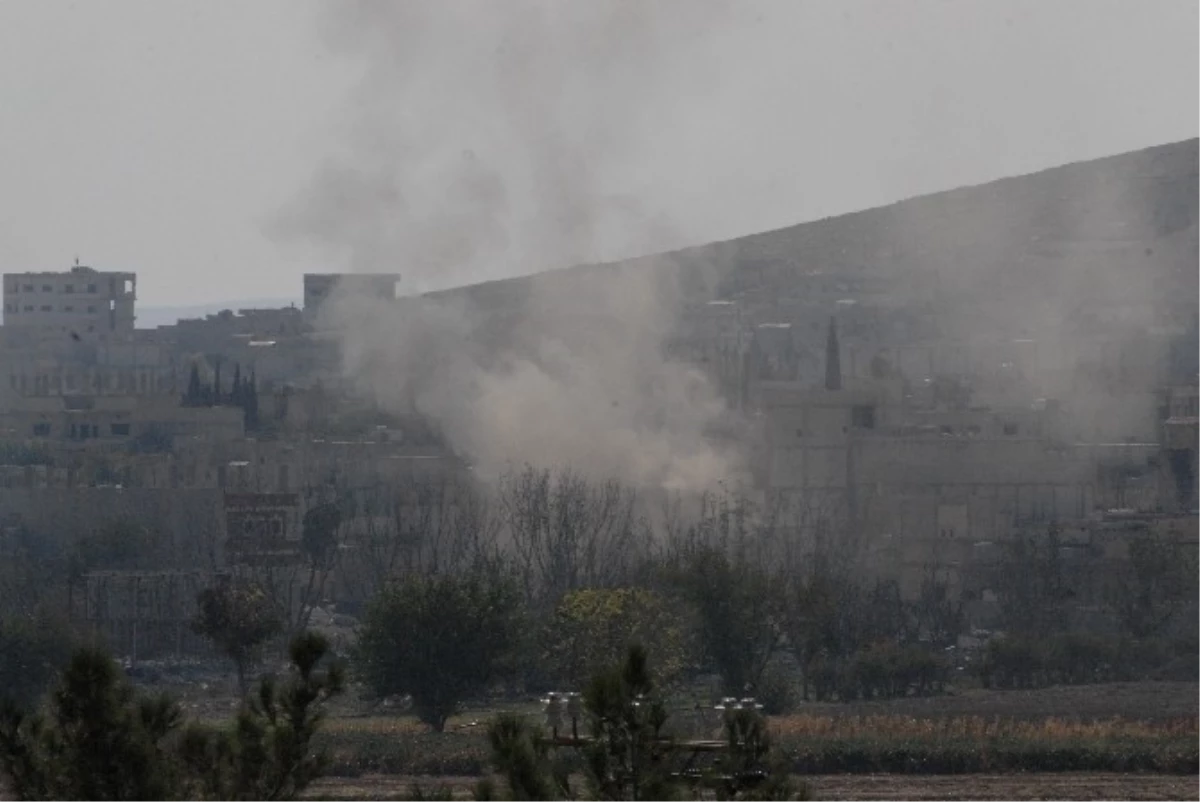 Kobani Güne Şiddetli Çatışmalarla Başladı