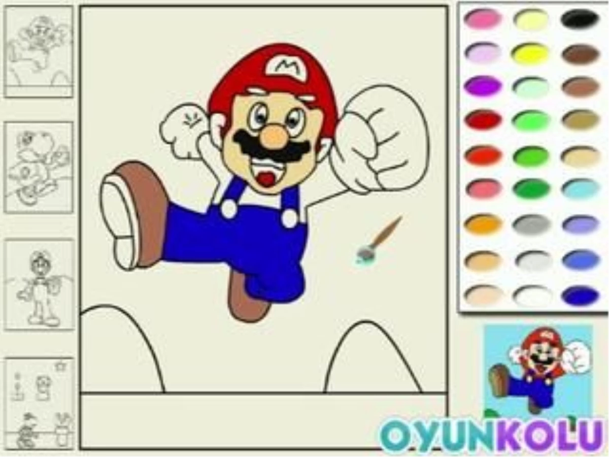 Mario Boyama 2 Oyununun Tanıtım Videosu