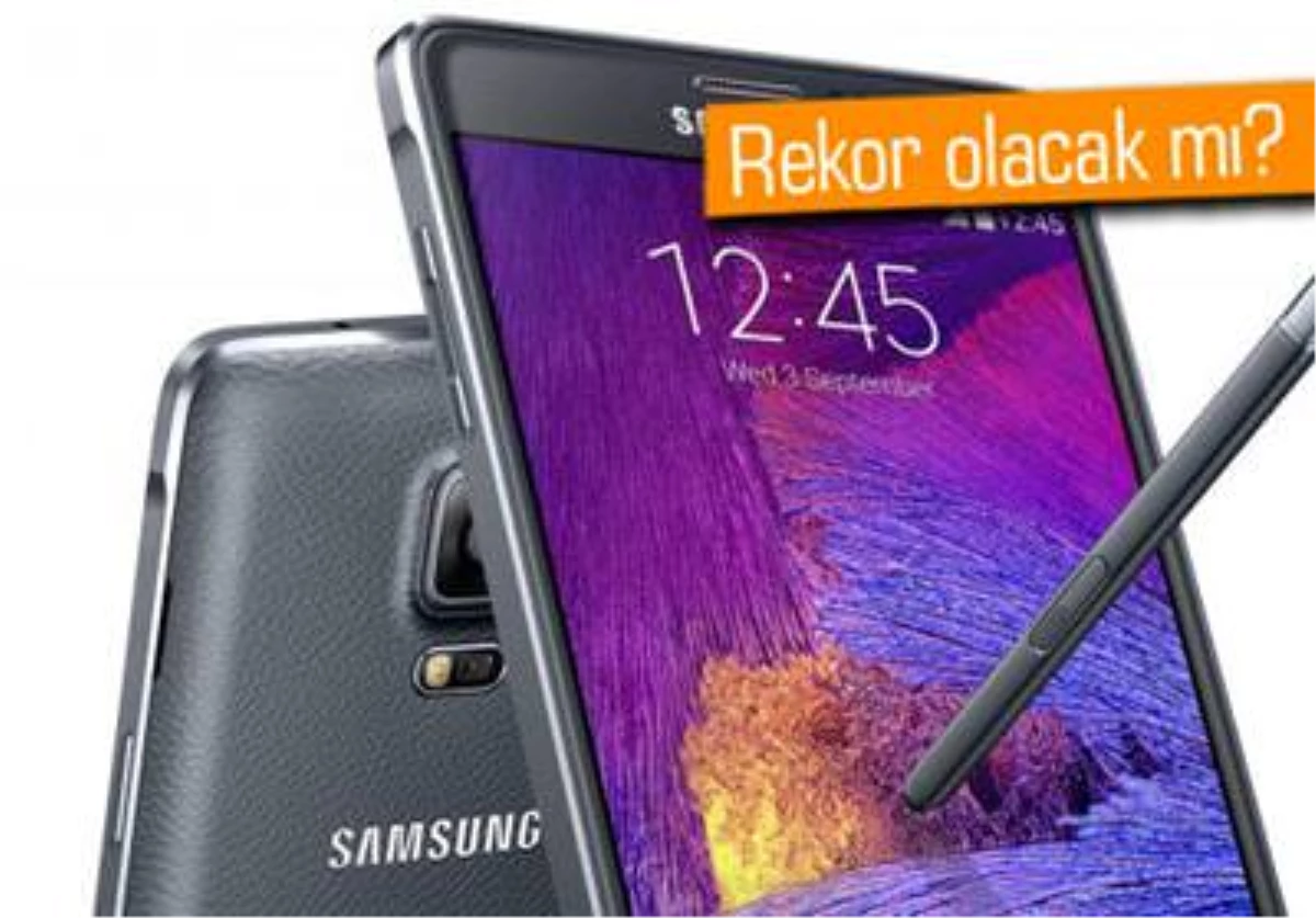 Samsung Galaxy Note 4\'ün İlk Ay Satışı!