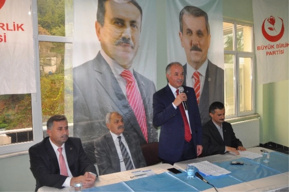 BBP Genel Başkan Yardımcısı Haşim Yanar Zonguldak\'ta