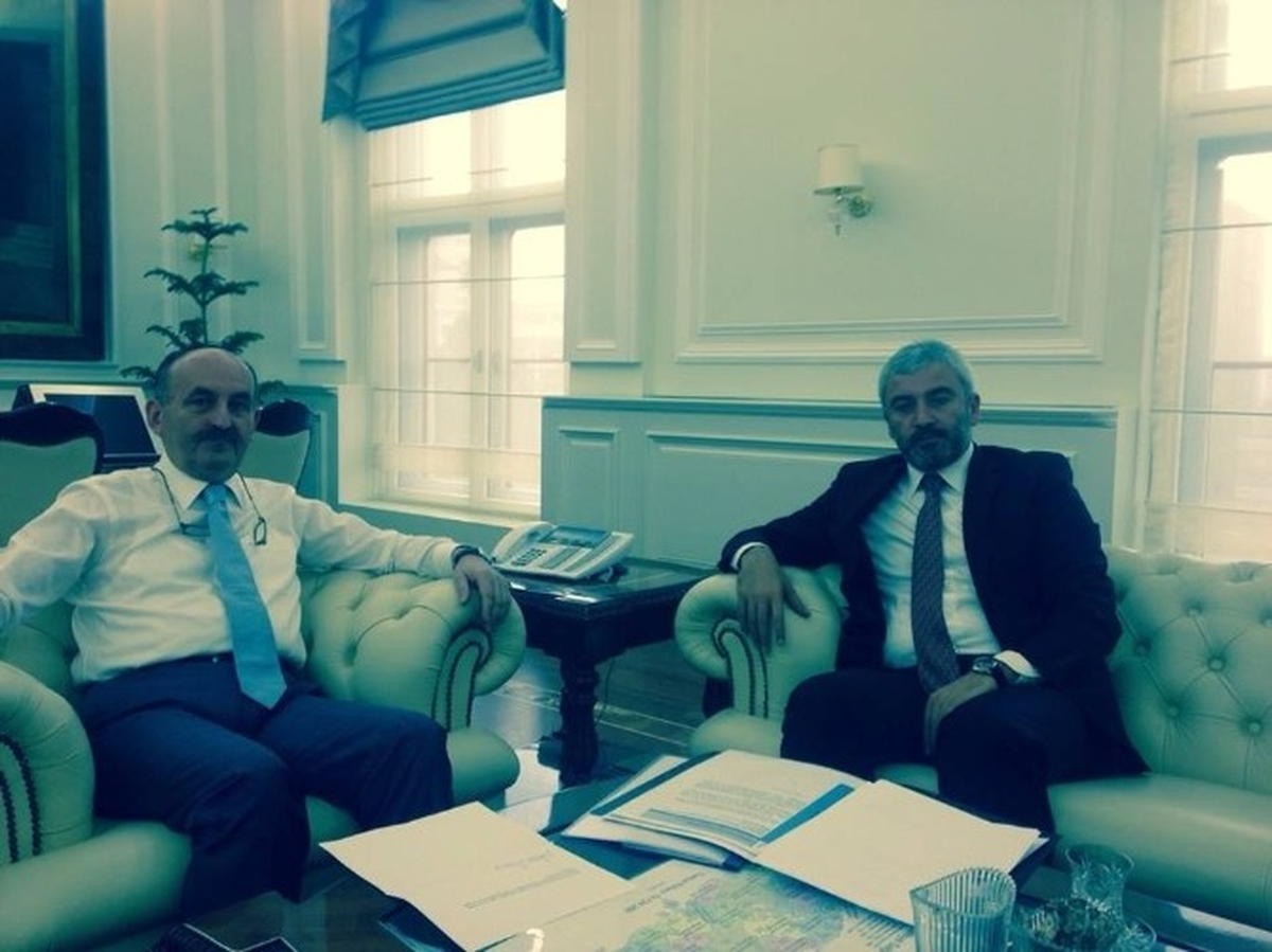 Enver Yılmaz Ankara\'da Yatırımları Görüştü