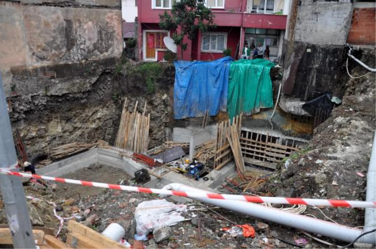 Trabzon\'da Bir Adam İnşaatın Demirlerine Saplanarak Öldü