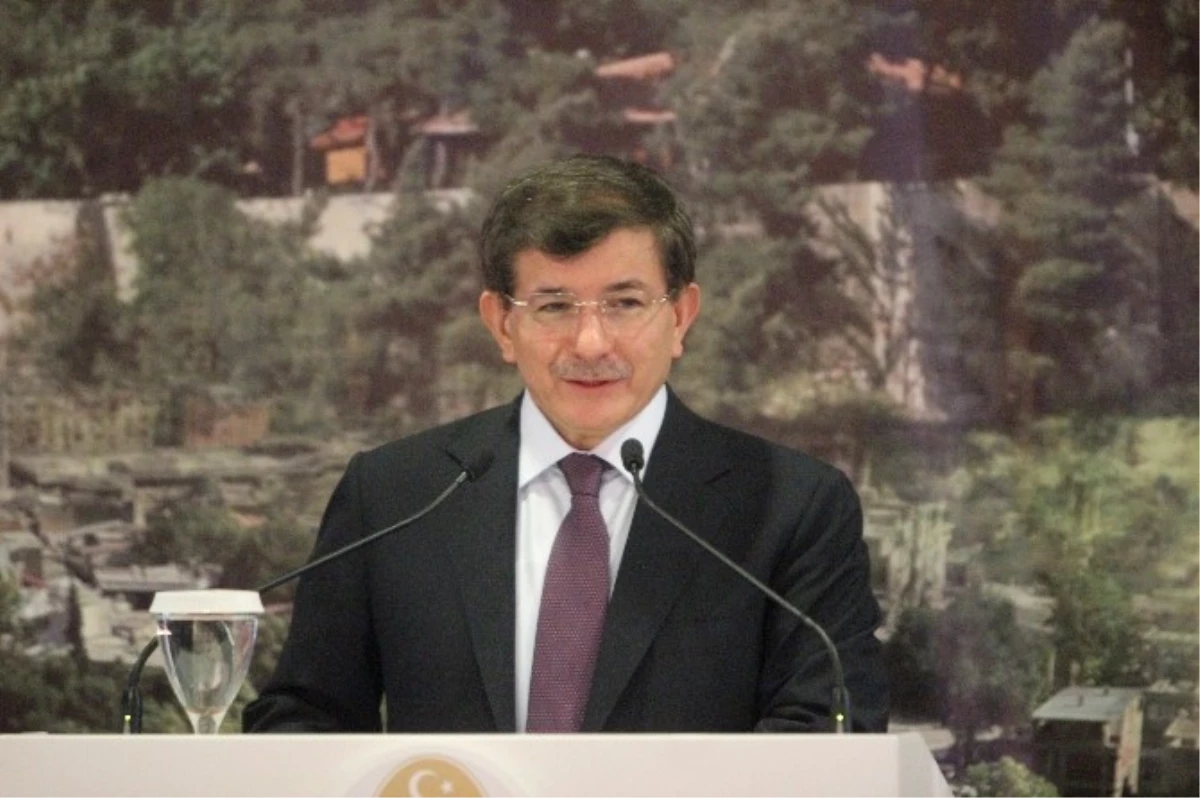 Başbakan Davutoğlu,kahramanmaraş\'ta Stk Temsilcileriyle Buluştu