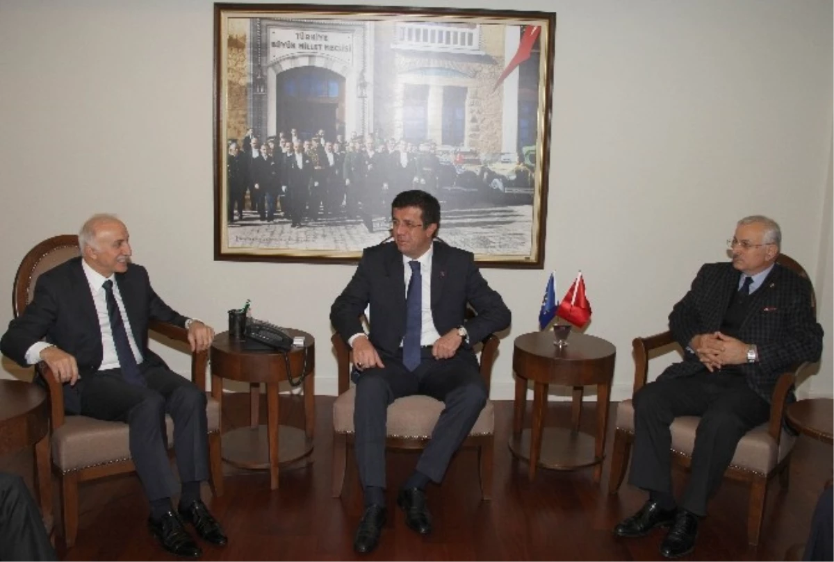 Ekonomi Bakanı Nihat Zeybekci Samsun\'da