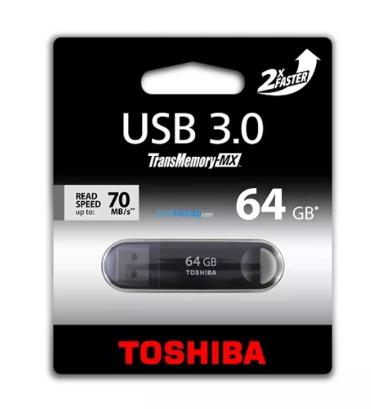 Toshiba 64 Gb Bellek Usb 3.0 Suzaku Siyah Renk