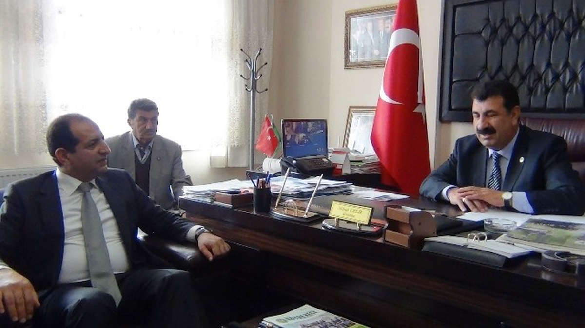 AK Parti Van Milletvekili Çiftci\'den, Ziraat Odasına Ziyaret