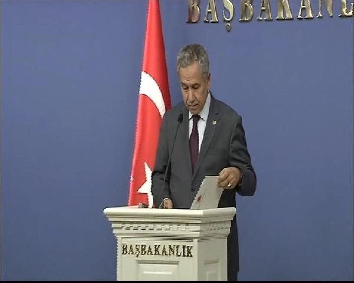 Arınç: Çözüm Sürecine Mecbur ve Mahkum Değiliz