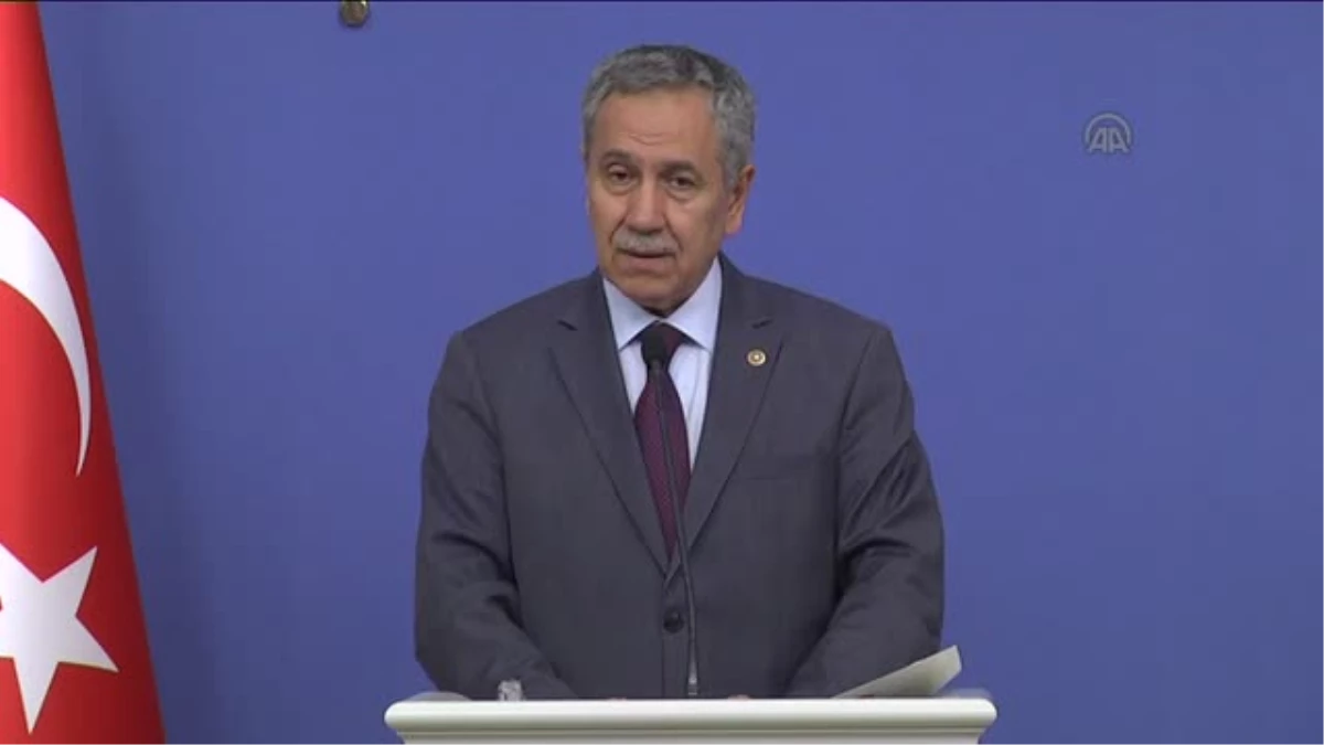 Arınç: Kobani\'de Yaşanan Olaylara Kayıtsız Kalamayız