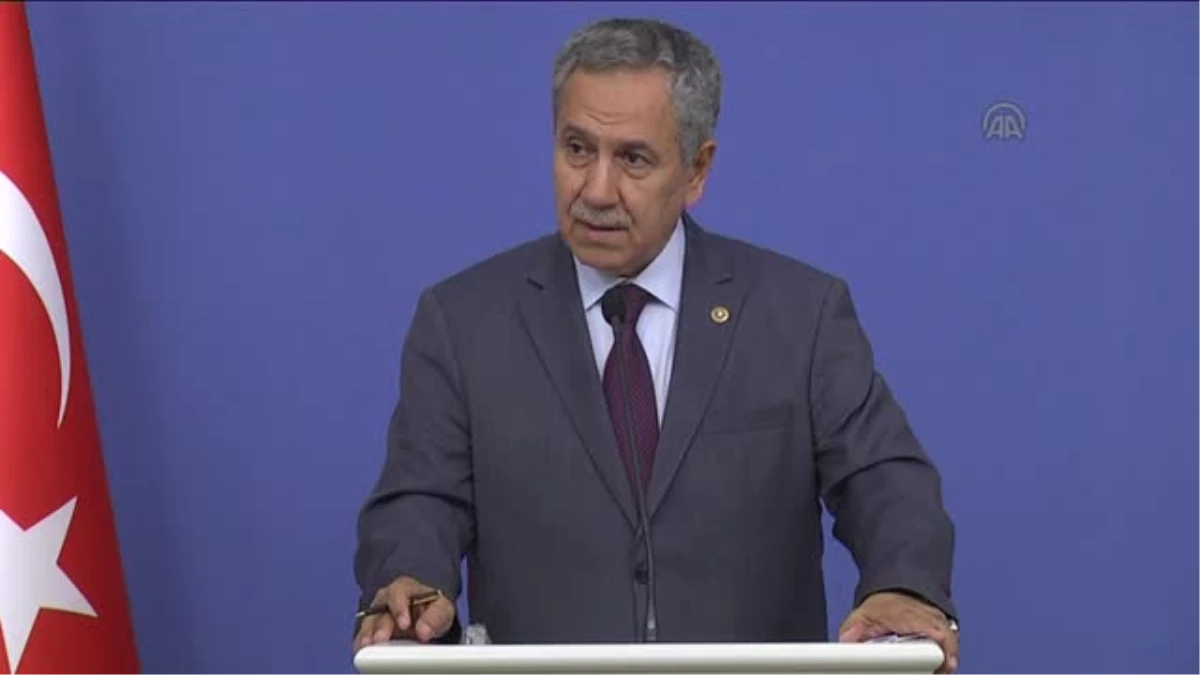 Arınç: Terör Olaylarının Azına da Çoğuna da Tahammülümüz Yoktur