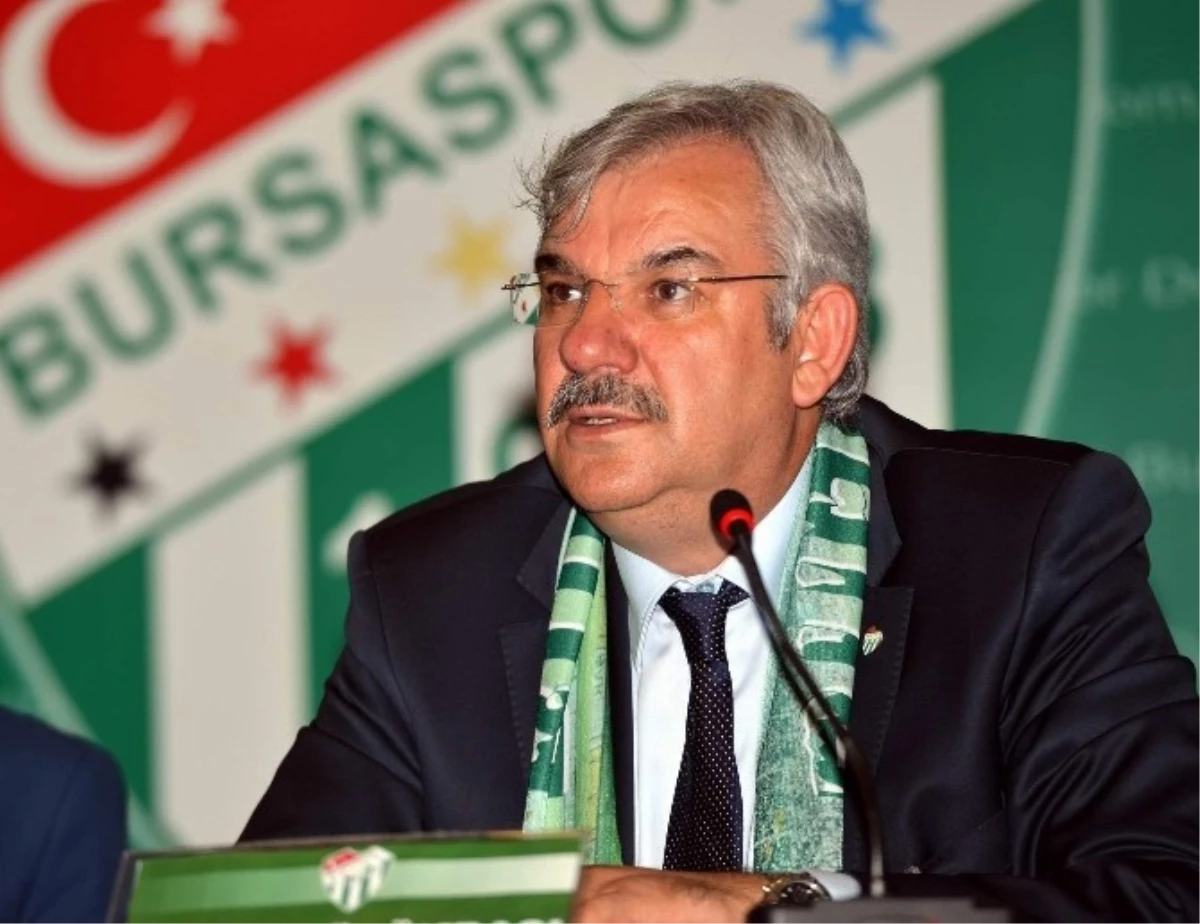 Bursaspor Kulübü Başkanı: Yeniden Tarih Yazabiliriz