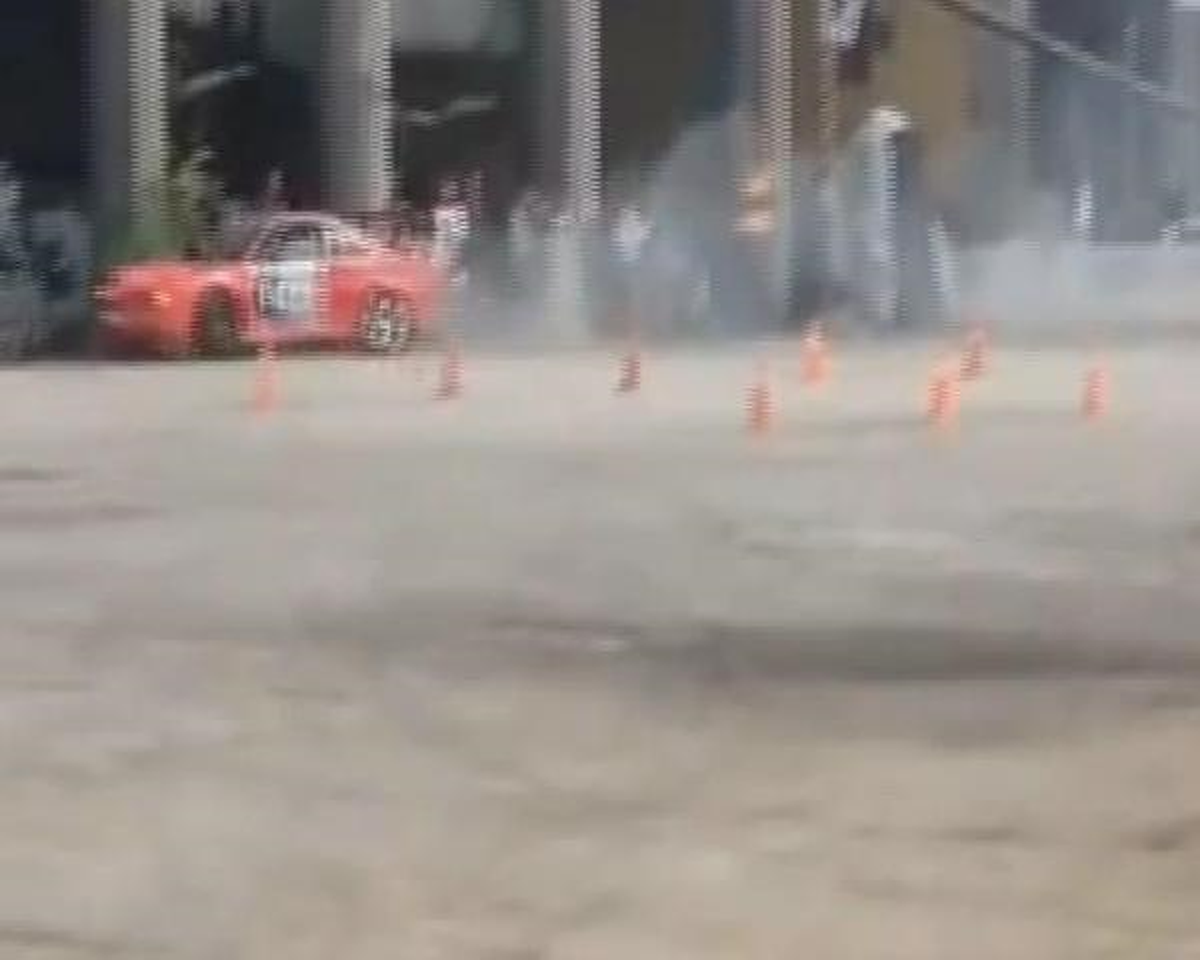 Başkenteki Drift Yarışında Küçük Çocuk Yaralandı