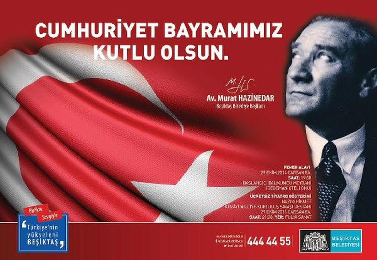 Beşiktaş\'ta Fener Alayı