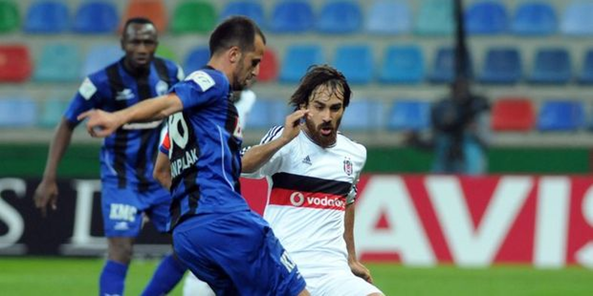 Kayseri Erciyesspor-Beşiktaş Maçının İlk Yarısı Golsüz Bitti