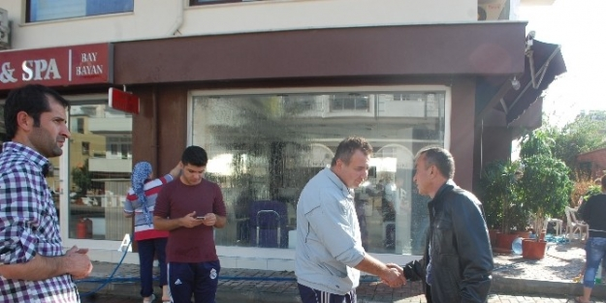Meso\'dan Sel Mağduru Esnafa Ziyaret