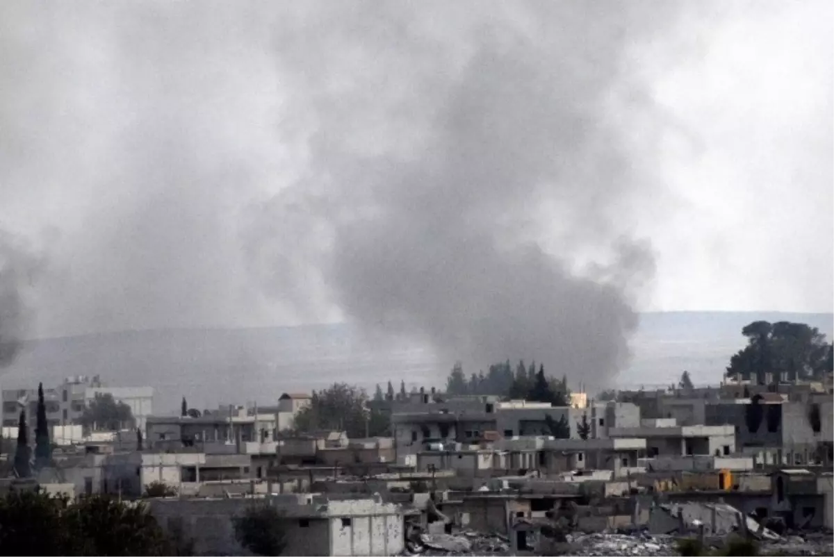 Savaş Uçakları Işid Mevzilerini Bombalıyor