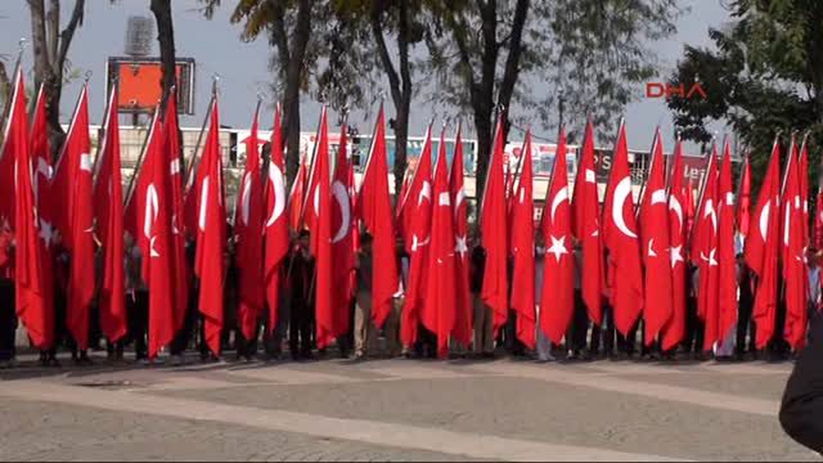 Gaziantep\'te 29 Ekim Cumhuriyet Bayramı Kutlamaları