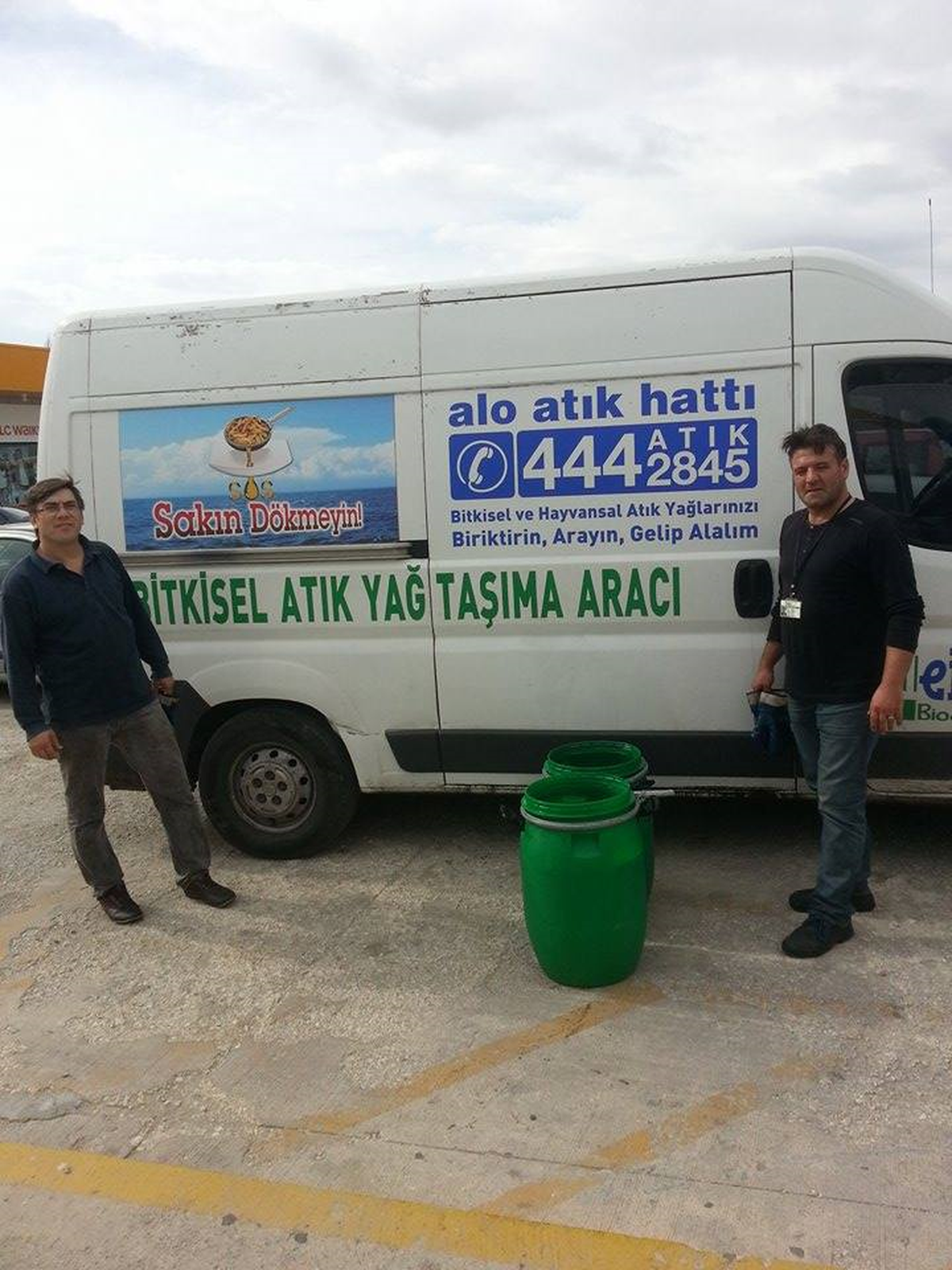 Keşan Belediyesi, 3 Ton Atık Yağ Topladı