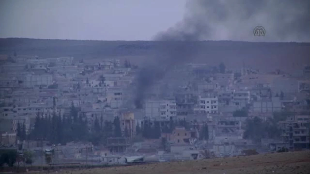 Koalisyon Güçleri, Kobani\'deki IŞİD Mevzilerini Bombaladı