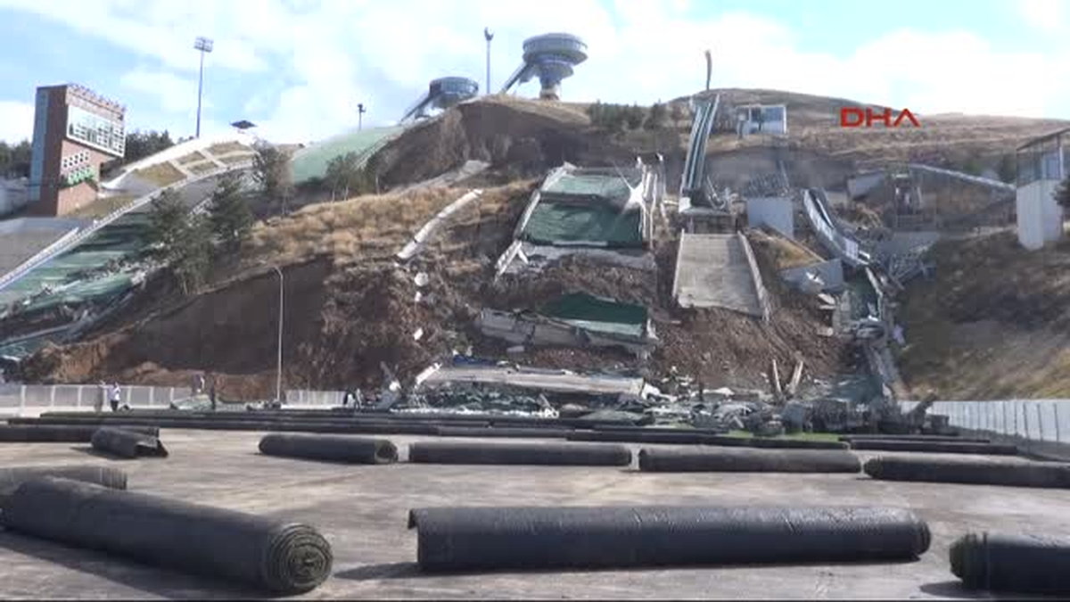 Atlama Kulelerinin Yıkılan Pistleri İçin 105 Gün Sonra Çalışma Başladı