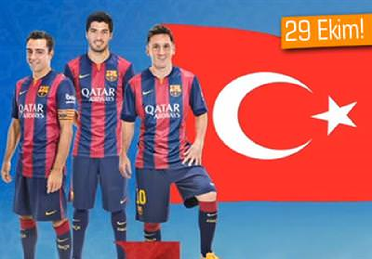 Barcelona\'dan Türkiye\'ye Büyük Jest