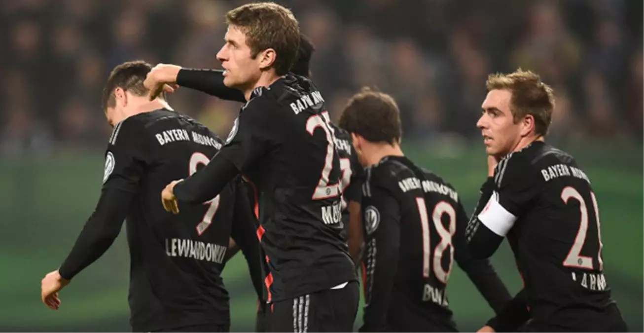 Bayern Münih, Hamburg\'u 3-1 Yenerek Tur Atladı