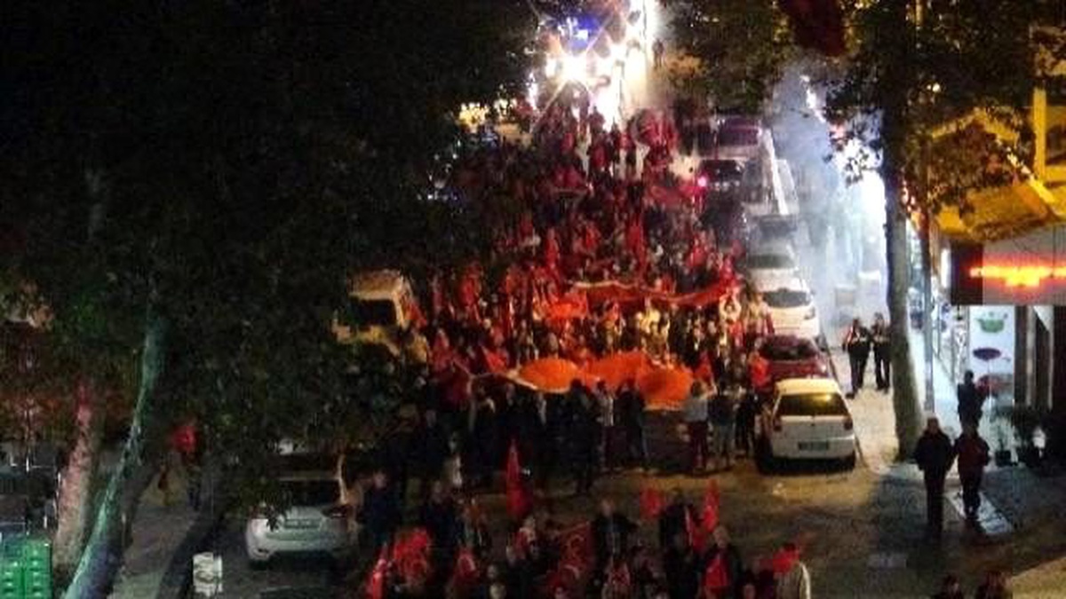 Şile Sokaklarında Fener Alayı...