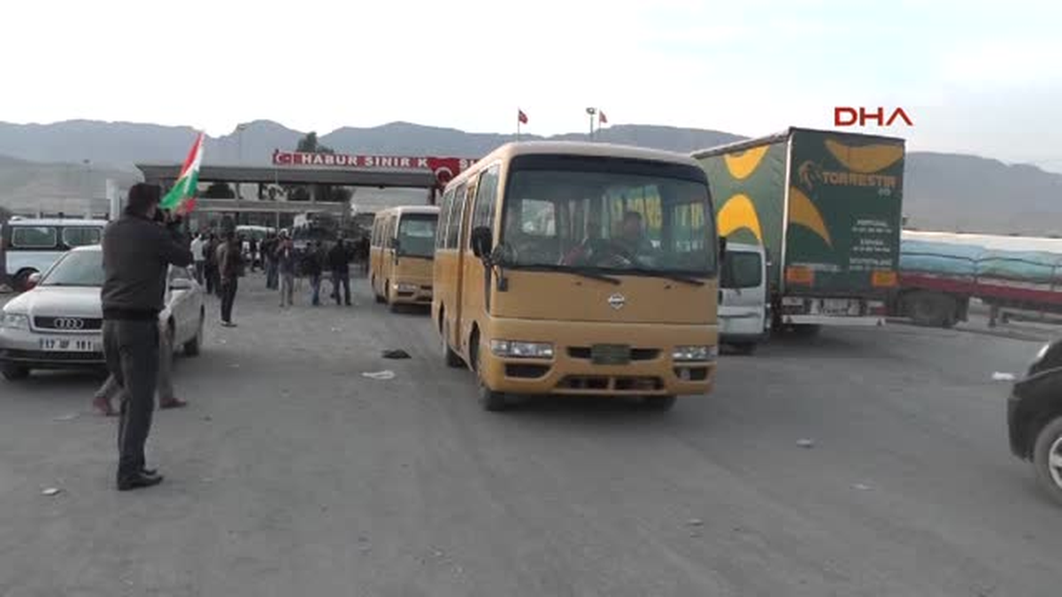 Silopiek2 Peşmerge Konvoyu Habur\'dan Giriş Yaptı