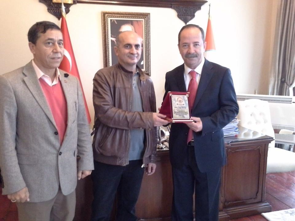 Trakod, Başkan Gürkan\'ı Ziyaret Etti