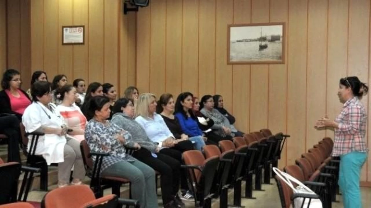 Akdeniz Belediyesinin Kadın Çalışanlarına Kanser Eğitimi