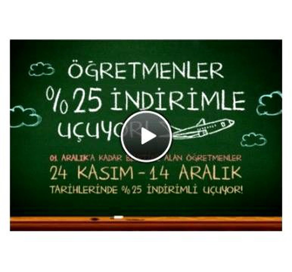Anadolujet\'ten Öğretmenlere Özel