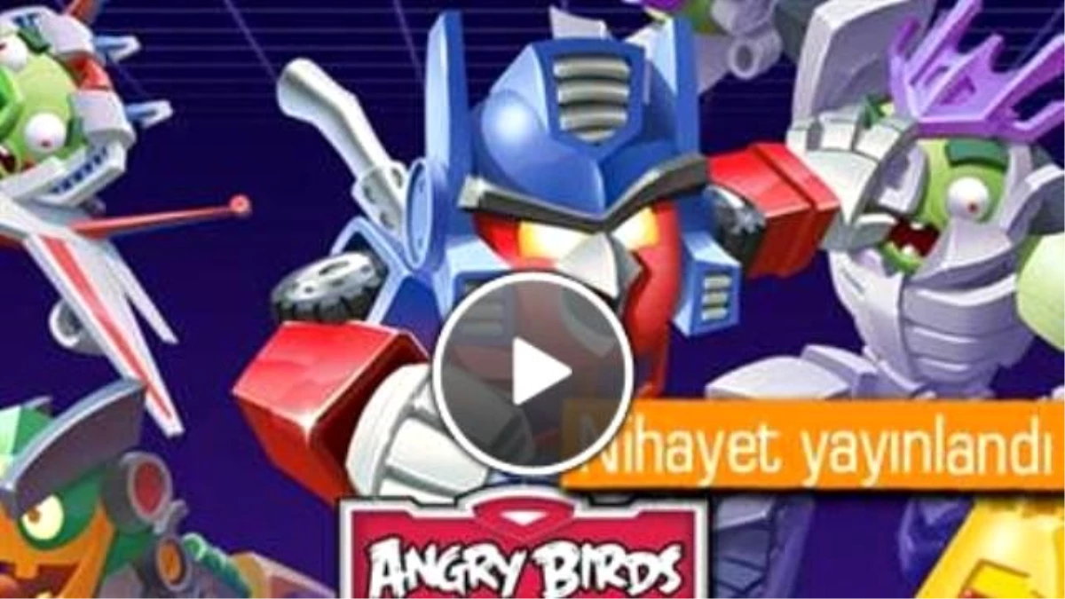 Angry Birds: Transformers Android İçin Yayınlandı