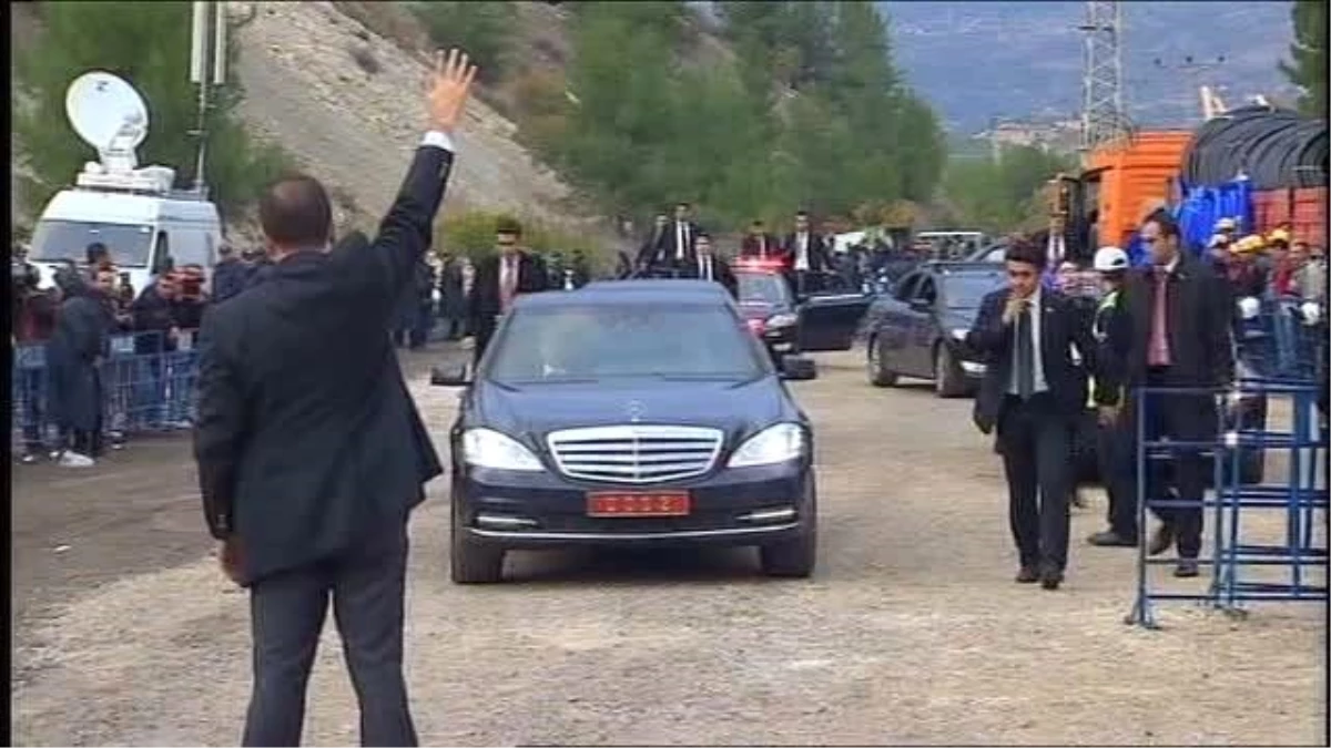 Başbakan Davutoğlu, Kömür Ocağında İncelemelerde Bulundu