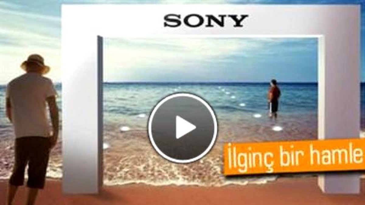 Bir İlk: Sony, Suyun Altında Mağaza Açıyor