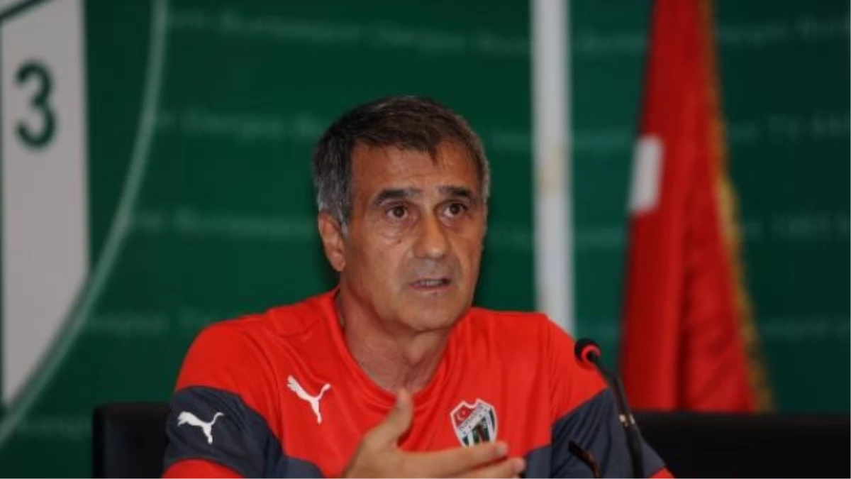Bursaspor Teknik Direktörü Güneş Açıklaması