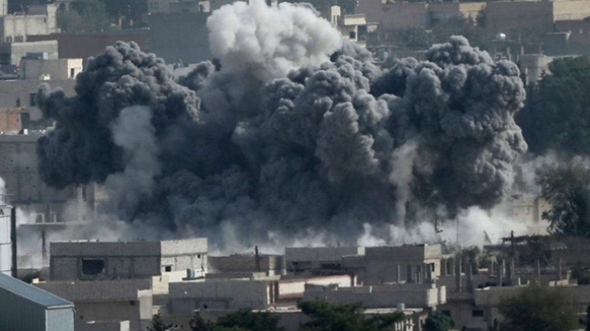 Kobani\'deki Işid Hedefleri Bombalandı