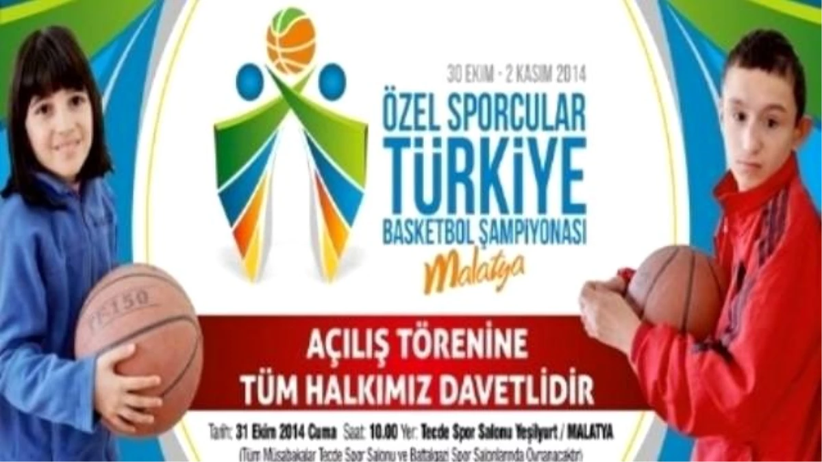 Özel Sporcular Türkiye Basketbol Şampiyonası 31 Ekim\'de Başlayacak