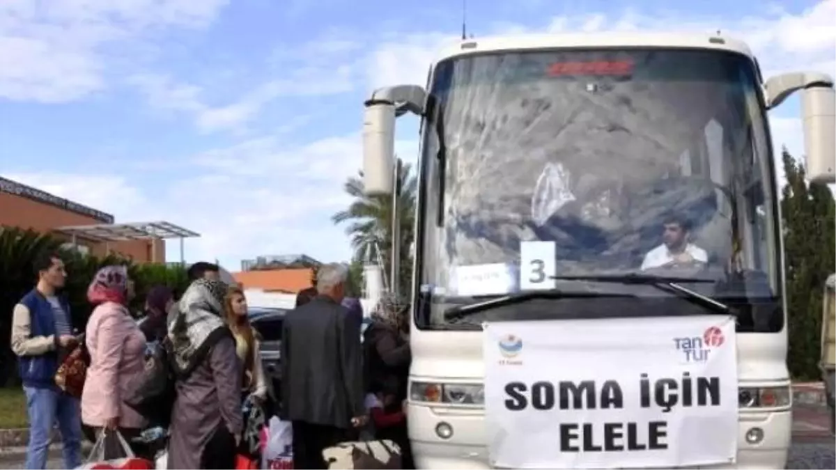 Somalı Merhum Madencilerin Aileleri Manavgat\'ta Ağırlandı