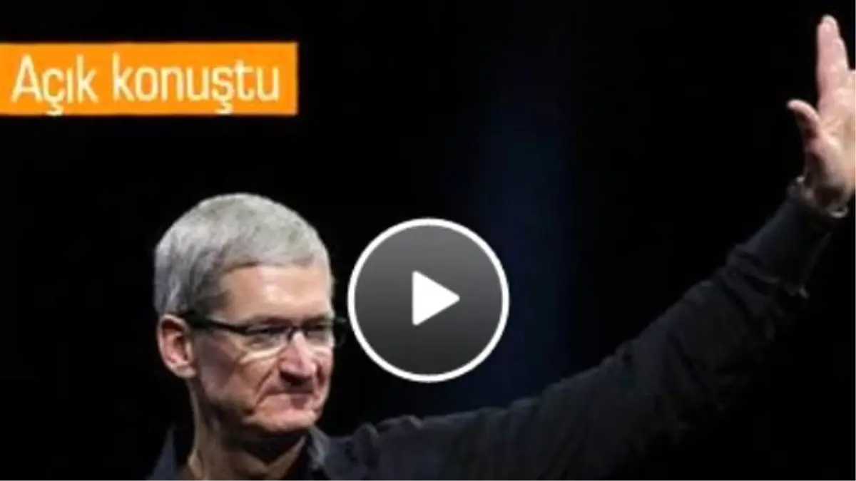 Tim Cook: Eşcinsel Olmaktan Gurur Duyuyorum