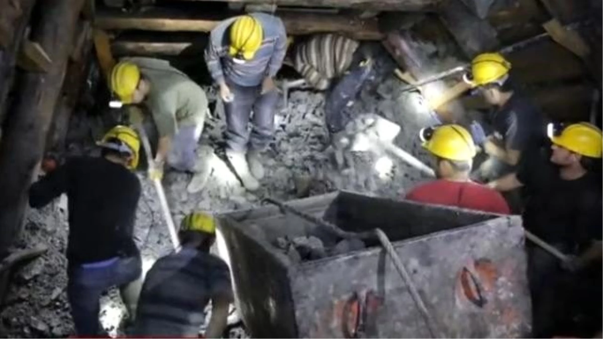 18 İşçinin Mahsur Kaldığı Madende Kurtarma Çalışmalarına Göçük Engeli