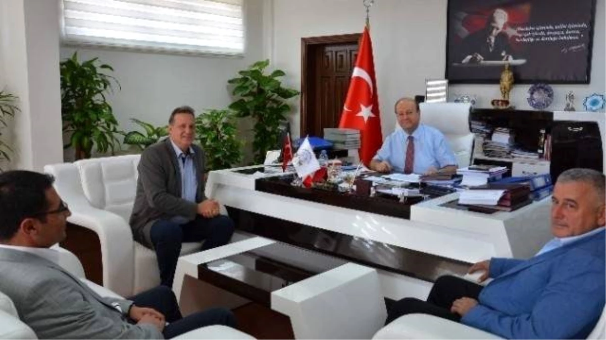 Atb Başkanı Bosnalı, Başkan Özakcan\'dan Fuar İçin Taleplerde Bulundu