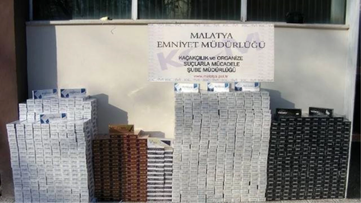 Malatya\'da Uyuşturucu ve Kaçak Sigara Operasyonları