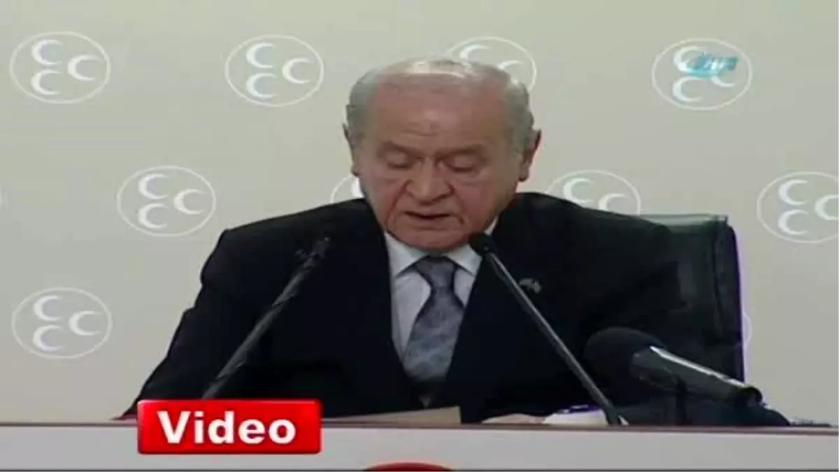 Bahçeli\'den Mgk Eleştirisi