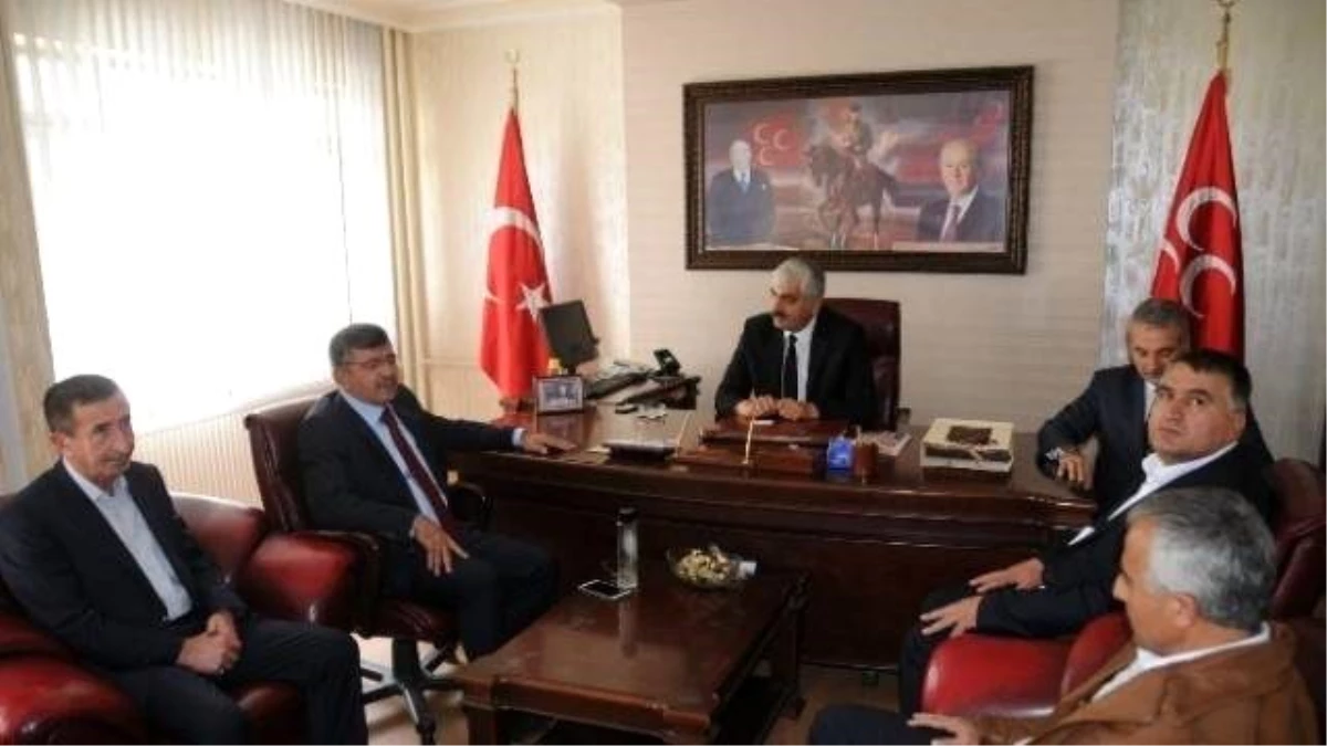 Niğde Belediye Başkanı Akdoğan Siyasi Partileri Ziyaret Etti
